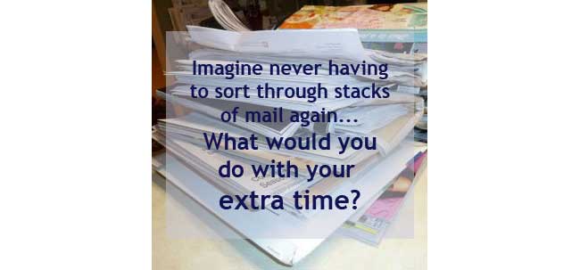 Stack of Junk Mail